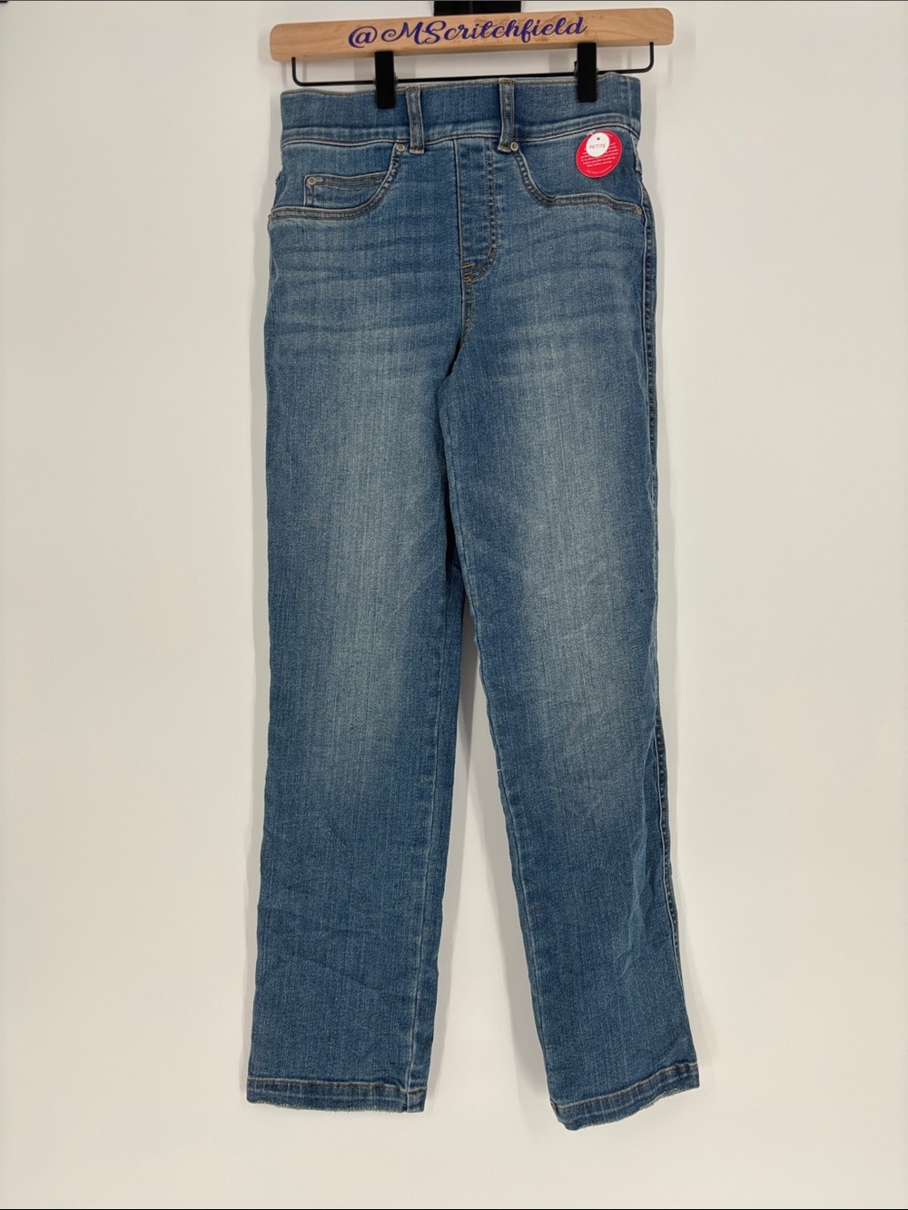 Spanx straight jeans petite xs xsp new